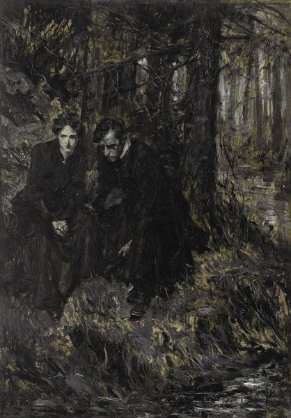 Main Product Photo of Magazine story illustration Painting by Arthur Ignatius Keller