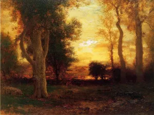 Evening in the Forest painting by Arthur Parton