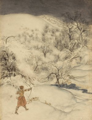 King Arthur by Arthur Rackham Oil Painting