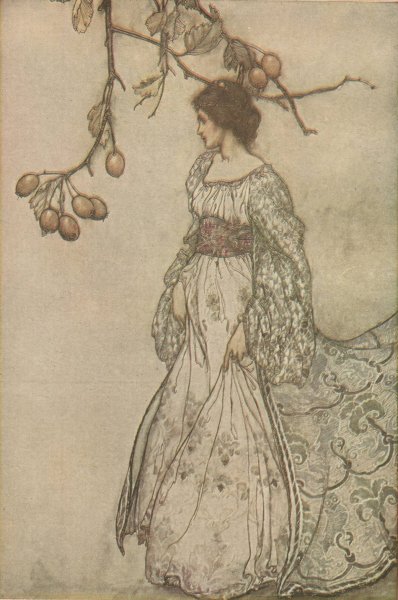 Main Product Photo of Looking very undancey indeed  Painting by Arthur Rackham