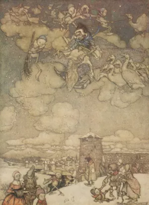 Mother Goose by Arthur Rackham Oil Painting