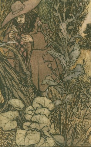 Sir Thomas, her Lord, was stout of limb by Arthur Rackham Oil Painting