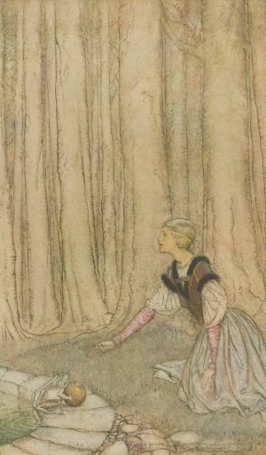 The frog prince by Arthur Rackham Oil Painting