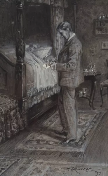 The Grey Lady 6 by Arthur Rackham Oil Painting Reproduction For Sale ...