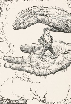 Tom Thumb by Arthur Rackham Oil Painting