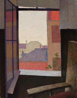 View from the Window by Arthur Segal Oil Painting
