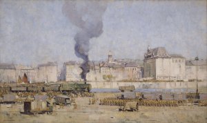 Boulogne by Arthur Streeton Oil Painting