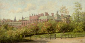 Kensington Palace in May Oil painting by Arthur Temple Felix Clay