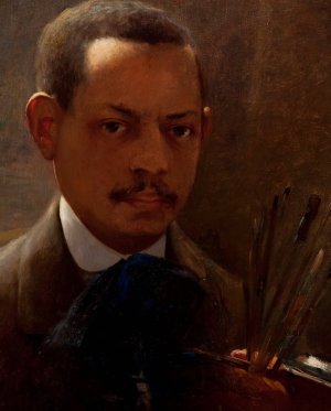 Self-Portrait by Arthur Timotheo Da Costa Oil Painting