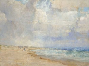 After a Storm, Amagansett by Arthur Turnbull Hill Oil Painting