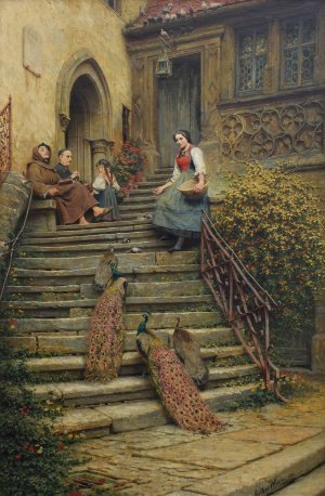 Sunday Morning by Arthur Wasse Oil Painting