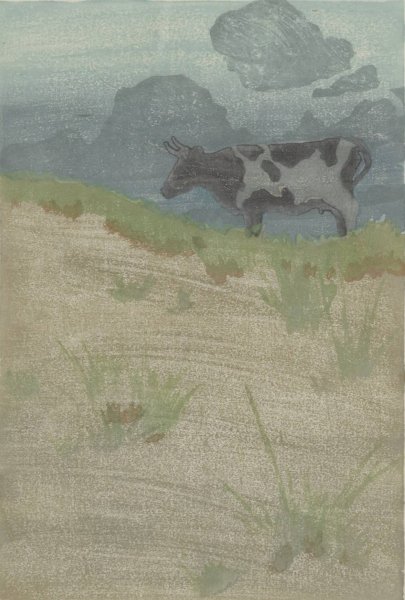Among the Sandhills  by Arthur Wesley Dow - Hand-Painted Oil Painting Reproduction