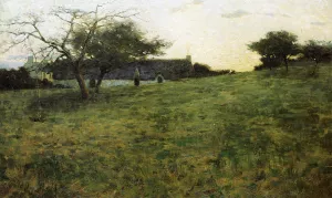 Au Soir by Arthur Wesley Dow Oil Painting