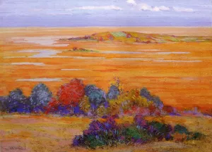 From Bayberry Hill painting by Arthur Wesley Dow