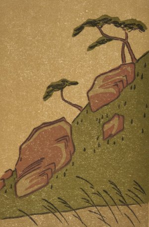 Ipswich Prints; Color Scheme From Hiroshige, No. 1 by Arthur Wesley Dow Oil Painting