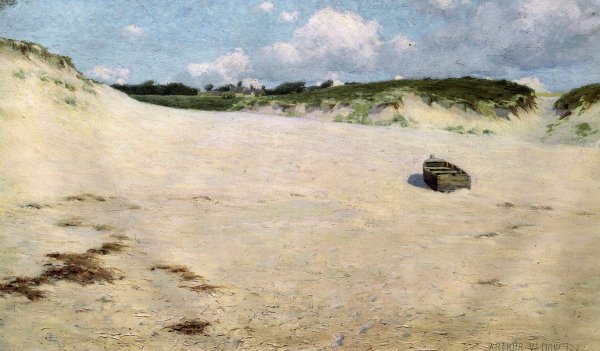 Main Product Photo of Les Sables de Raguenes Painting by Arthur Wesley Dow