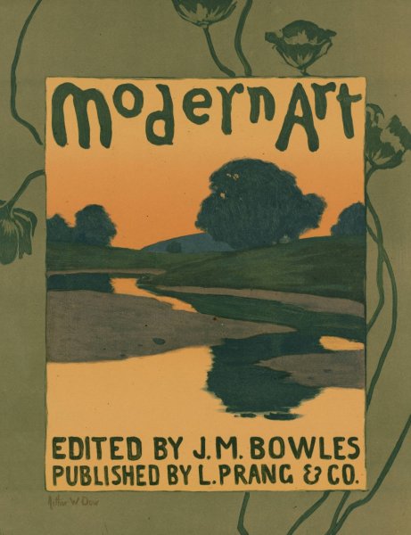 Modern art edited by J. M. Bowles  by Arthur Wesley Dow - Hand-Painted Oil Painting Reproduction