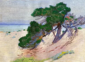 Pacific Grove, California by Arthur Wesley Dow - Oil Painting Reproduction