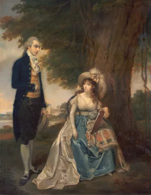 Mr. And Mrs. Fraser by Arthur William Devis Oil Painting