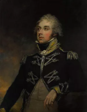 Portrait of James Cockburn of Langton by Arthur William Devis Oil Painting