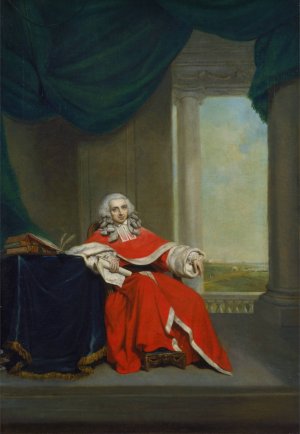 Sir Robert Chambers by Arthur William Devis Oil Painting