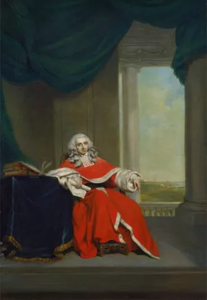 Sir Robert Chambers by Arthur William Devis Oil Painting