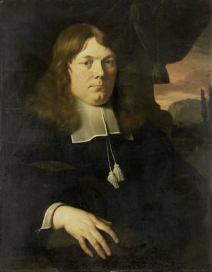 Portrait of a Man by Ary De Vois Oil Painting