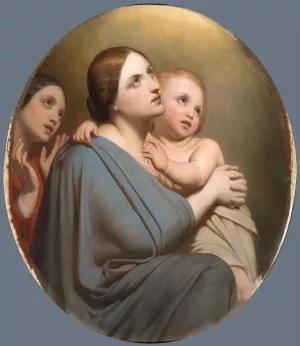 Blessed Are The Pure Of Heart by Ary Scheffer Oil Painting