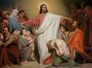 Christ Remunerator by Ary Scheffer Oil Painting