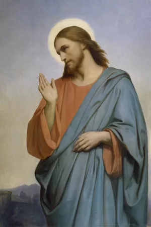 Christ Weeping Over Jerusalem by Ary Scheffer Oil Painting