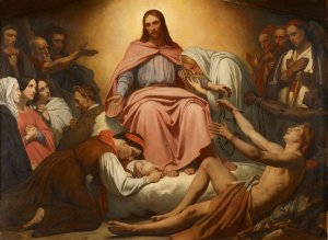 Christus Consolator by Ary Scheffer Oil Painting