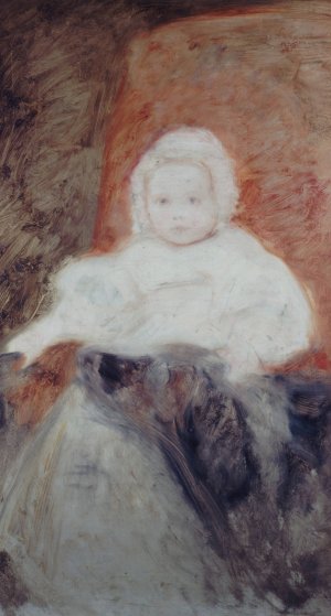 Cornelie Scheffer enfant by Ary Scheffer Oil Painting