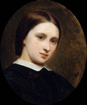 Portrait de Cornelie Renan-Scheffer by Ary Scheffer Oil Painting