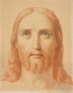 Study For Christus Consolator by Ary Scheffer Oil Painting