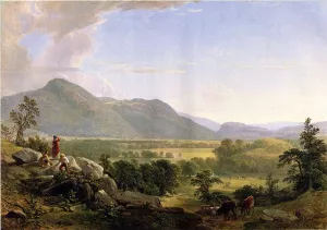 Dover Plain, Dutchess County, New York painting by Asher B. Durand