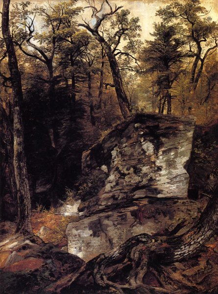 Main Product Photo of Guard House, Catskill Mountains Painting by Asher B. Durand