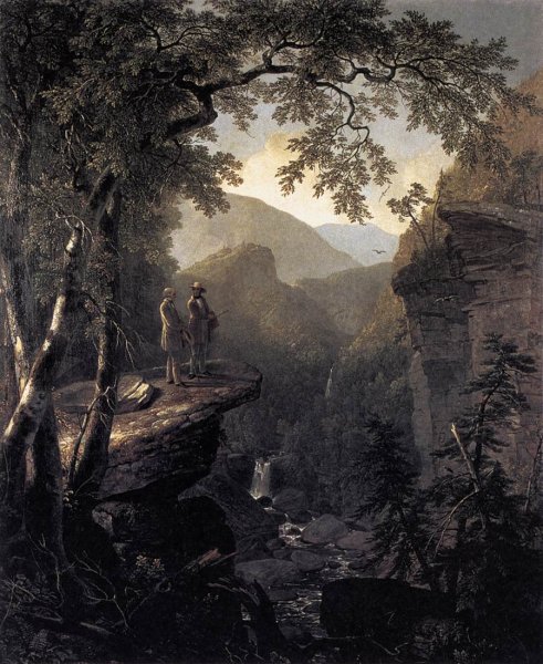 Main Product Photo of Kindred Spirits Painting by Asher B. Durand
