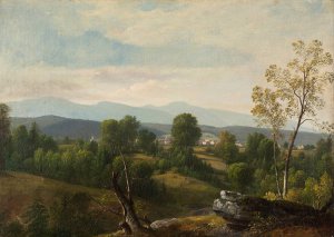 A View of the Valley by Asher Brown Durand Oil Painting