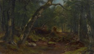 Artists' Lane after a Shower by Asher Brown Durand Oil Painting