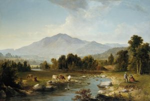 High Point; Shandaken Mountains by Asher Brown Durand Oil Painting