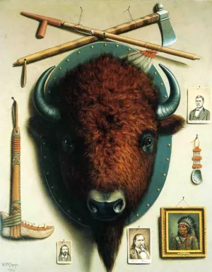 Trophies of the Frontier by Astley David Montague Cooper - Oil Painting Reproduction