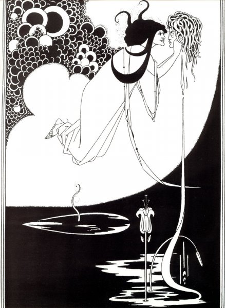 Main Product Photo of The Climax Painting by Aubrey Beardsley