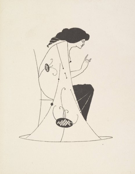 Main Product Photo of Grotesques by Aubrey Beardsley 3  Painting by Aubrey Vincent Beardsley