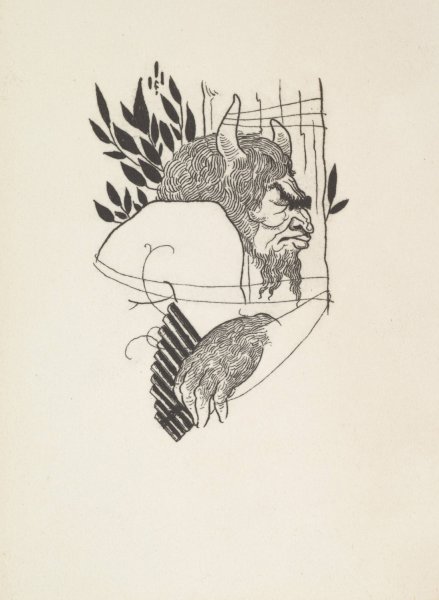 Main Product Photo of Grotesques by Aubrey Beardsley 7  Painting by Aubrey Vincent Beardsley