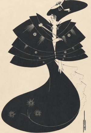 Illustration to Salome by Oscar Wilde 3 by Aubrey Vincent Beardsley Oil Painting