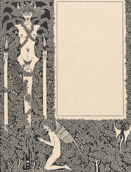 Main Product Photo of Illustration to Salome by Oscar Wilde 4  Painting by Aubrey Vincent Beardsley