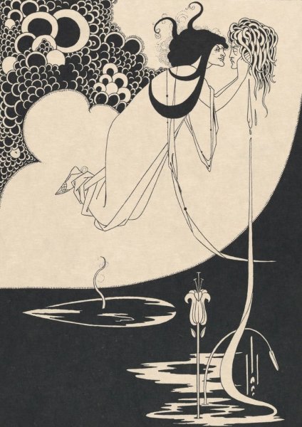 Main Product Photo of Illustration to Salome by Oscar Wilde  Painting by Aubrey Vincent Beardsley
