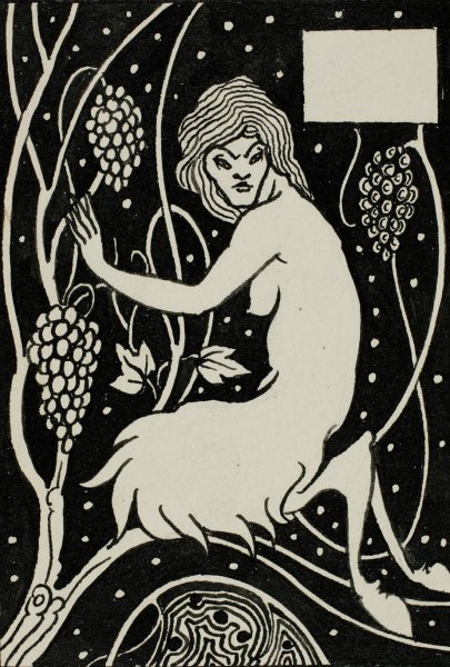 Main Product Photo of Satyr  Painting by Aubrey Vincent Beardsley