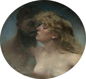 Magnetism by August Hagborg Oil Painting
