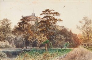 Castillo De Chapultepec by August Lohr Oil Painting
